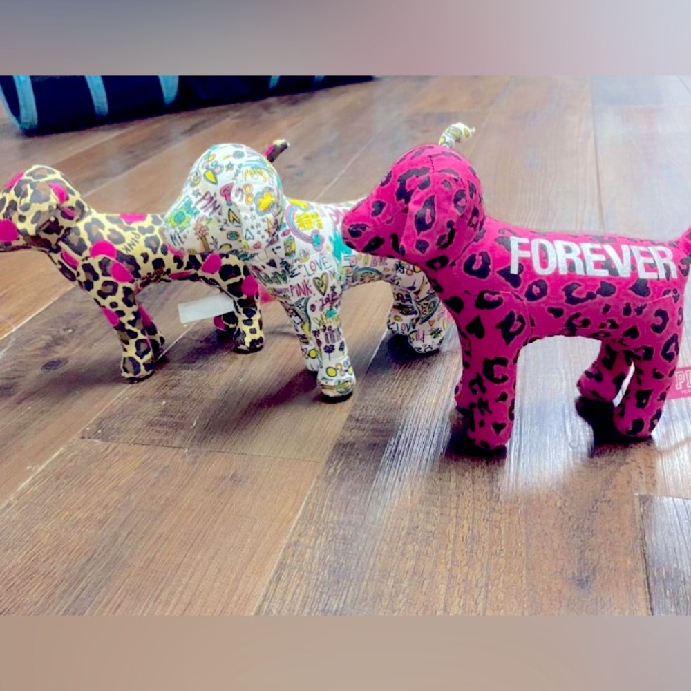Y2K Vintage Victorias Secret Dog Plushies Bundle